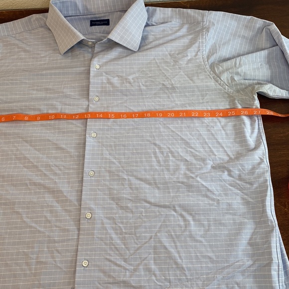 The Oxford Proper Cloth Plaid Button Down Long Sleeve Shirt, Men's 2XL - Picture 7 of 8